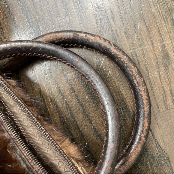 Vintage Fur Prada Bag Circa 1970/80s - Picture 5 of 5